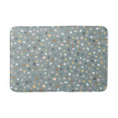 Moderne Terrazzo Patroon Zachta Neutraal Badmat (Voorkant)
