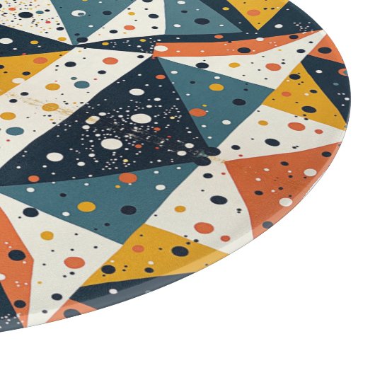 Moderne Terrazzo print snijplank (Hoek)