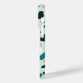 Moderne Terrazzo Stenen Textuur Patroon Case-Mate iPhone Case (Achterkant / Links)