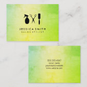 Moderne textuur visitekaartje (Voorkant / Achterkant)