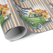 Moderne Thanksgiving Mooi Herfst Collectie Cadeaupapier (Rol Hoek)