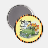 Moderne Thanksgiving Mooi Herfst Collectie Magneet (Voorkant / Achterkant)
