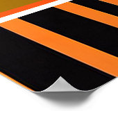 Moderne Thanksgiving Mooi Herfst Collectie Poster (Hoek)