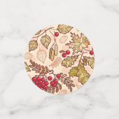 Moderne Thanksgiving Quotes Herfstbladeren Rode Be Confetti (Kleine voorkant)