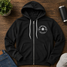 Moderne The Grill Master Oprichtingsjaar Naam Hoodie