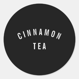 Moderne Thee Koffie Minimale Monochrome Etiket