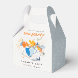 Moderne Theekop Bruiloft Thee Party  Bedankdoosjes