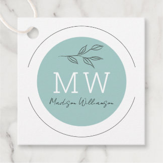 Moderne Therapeut Stylist Spa Minimalistisch Botan Bedankjes Labels