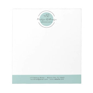 Moderne Therapeut Stylist Spa Minimalistisch Botan Notitieblok