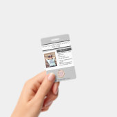 Moderne thuisonderwijs Unschooling Student Badge (Handheld)