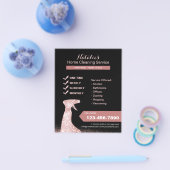 Moderne thuisreinigingsinstallatie - Maid Service  Flyer (Enkel)