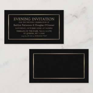 Moderne Ticket voor Black & Gold Evening