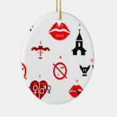 moderne tien geboden ornament (Rechts)
