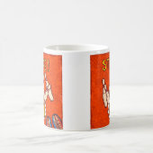 Moderne tien-pins bowlingsport koffiemok (Center)