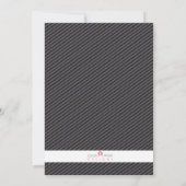 Moderne Tiger Eyes Verjaardag Uitnodiging (Achterkant)