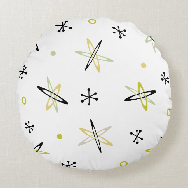 moderne tijd in de middeleeuwse tijd, atoomtijdper rond kussen (Voorkant)