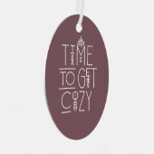 Moderne tijd om gezellig design te krijgen metalen ornament (Voorkant Rechts)