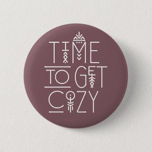 Moderne tijd om gezellig design te krijgen ronde button 5,7 cm