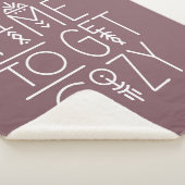 Moderne tijd om gezellig design te krijgen sherpa deken (3/4)