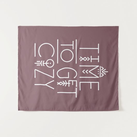 Moderne tijd om gezellig design te krijgen wandkleed (Voorkant (horizontaal))