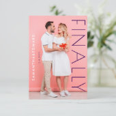 Moderne tijdschriften bekijken Foto Save The Date (Staand voorkant)