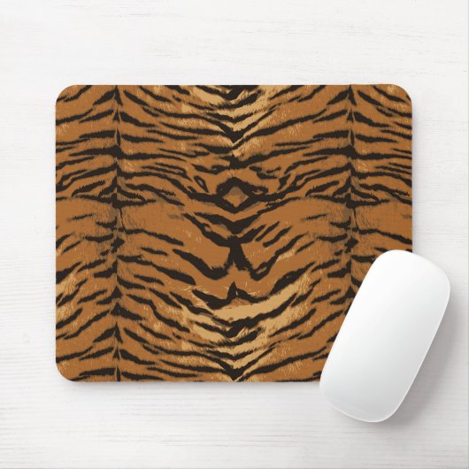 Moderne tijgerstreep Mousepad Muismat (Met muis)
