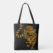 moderne tijgerwelp tote bag (Achterkant)