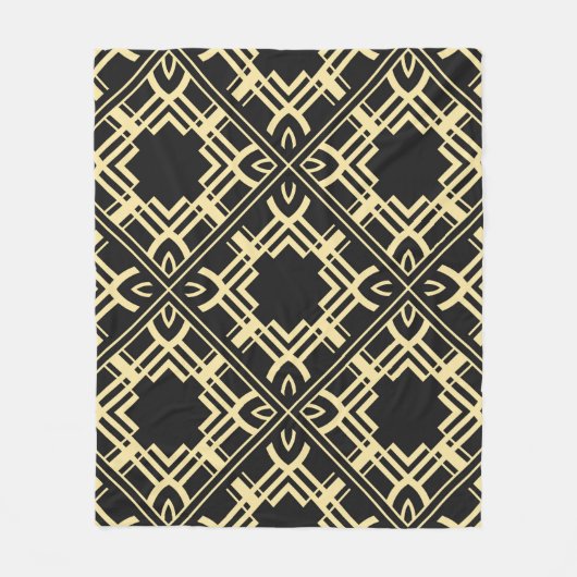 Moderne tiles pattern. Abstract Fleece Deken (Voorkant)