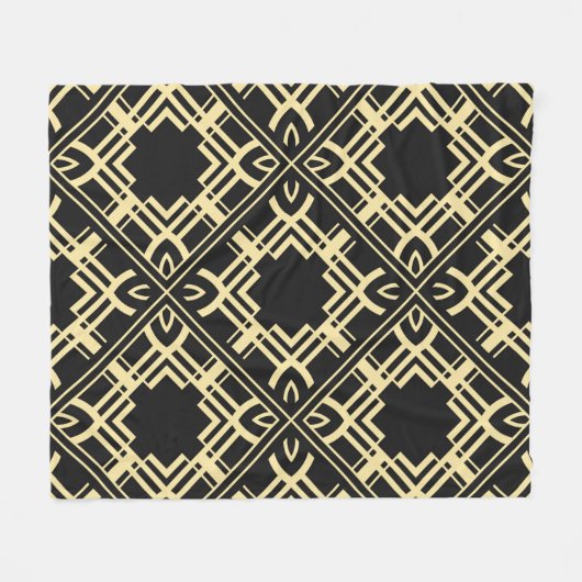 Moderne tiles pattern. Abstract Fleece Deken (Voorkant (Horizontaal))