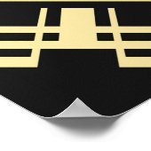 Moderne tiles pattern. Abstract Poster (Hoek)