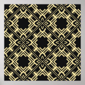 Moderne tiles pattern. Abstract Poster (Voorkant)