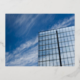 Moderne tilt-shift architectuur folie feestdagen briefkaart