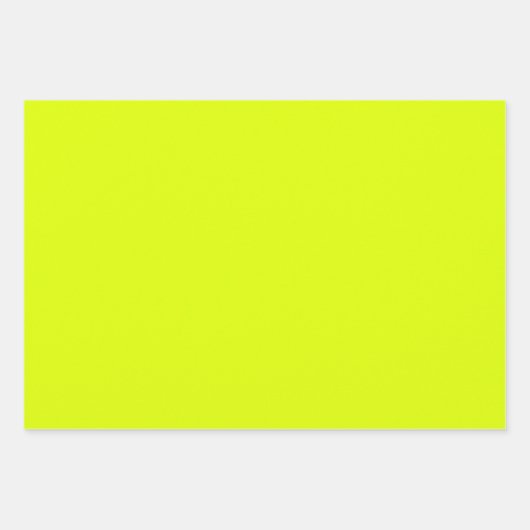 Moderne tinten Neon Chartreuse Inpakpapier Vel (Voorkant 3)