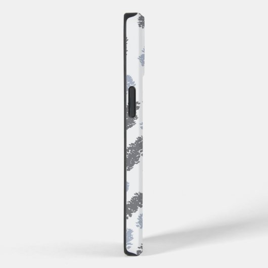 Moderne tinten van grijs abstract ontwerp Case-Mate iPhone case (Achterkant / Rechts)