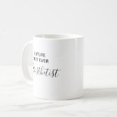 Moderne toekomst beste-ooit-prothesist koffiemok (Voorkant links)