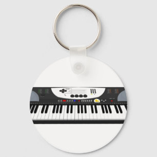Moderne toetsenbordsynth: 3D-model: Sleutelhanger