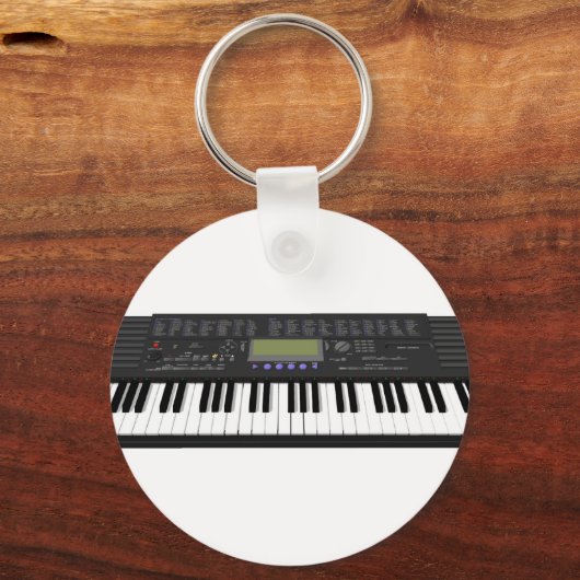 Moderne toetsenbordsynthese: 3D-model: Sleutelhanger (Voorkant)