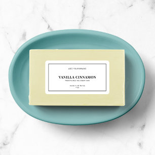 Moderne toevoeging van het productlabel van je mer etiket