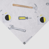 Moderne tools Pattern Whimsical Fun Modern Tissuepapier (Detail)