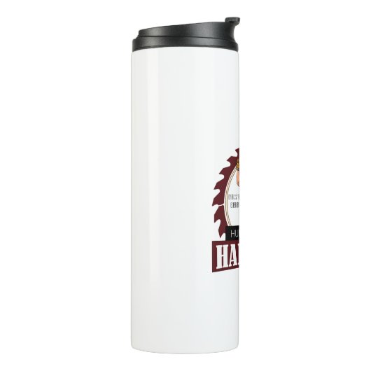 Moderne tools voor Handyman Maintenance Contractor Thermosbeker (Gedraaid links)