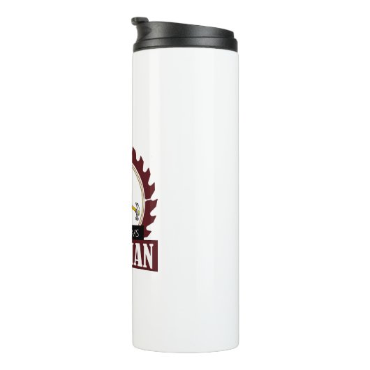 Moderne tools voor Handyman Maintenance Contractor Thermosbeker (Geroteerd rechts)