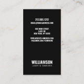 Moderne Topografie Landschapsarchitectuur Lawn Car Visitekaartje (Achterkant)