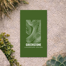 Moderne Topografie Landschapsontwerp Groen Visitekaartje