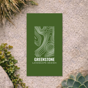 Moderne Topografie Landschapsontwerp Groen Visitekaartje