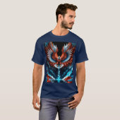 Moderne Touch Eagle T-shirt (Voorkant volledig)