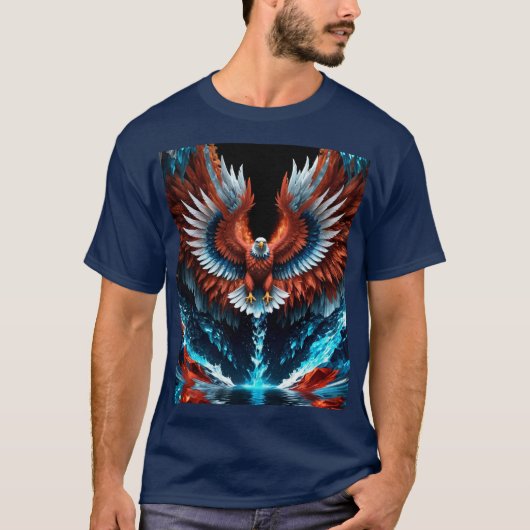 Moderne Touch Eagle T-shirt (Voorkant)