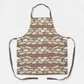 Moderne Touw Strepen Schort (Voorkant)