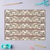 Moderne Touw Strepen Tissuepapier (Craft)