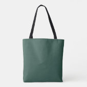 Moderne Traandropgolf Teal Koper Goud Tote Bag (Achterkant)