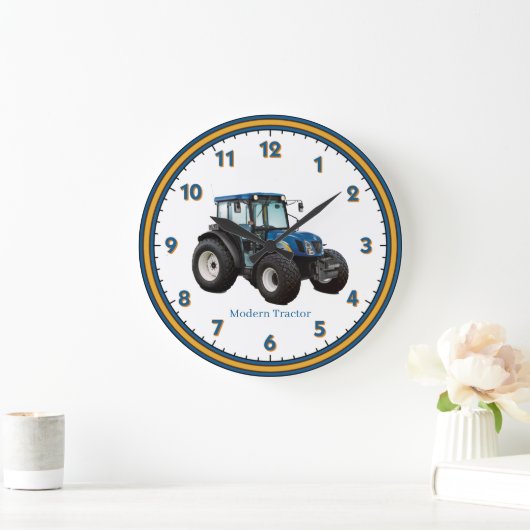 Moderne tractor Acrylwandklok Grote Klok (Huis)